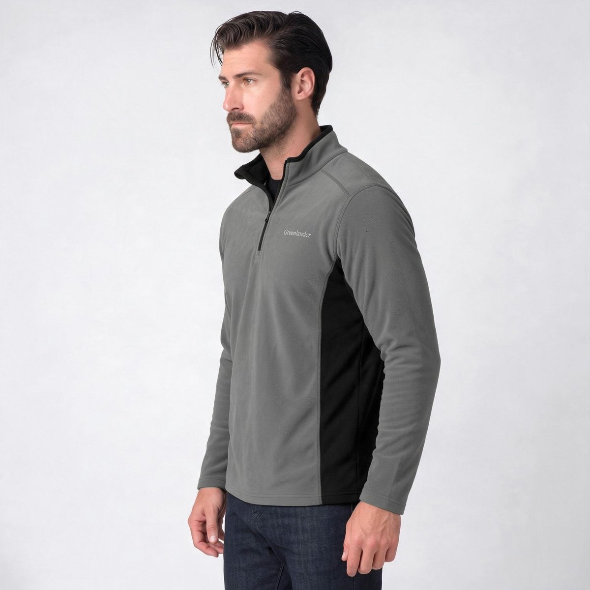 Fleece para hombre con cuello alto | Greenlander México - Greenlander