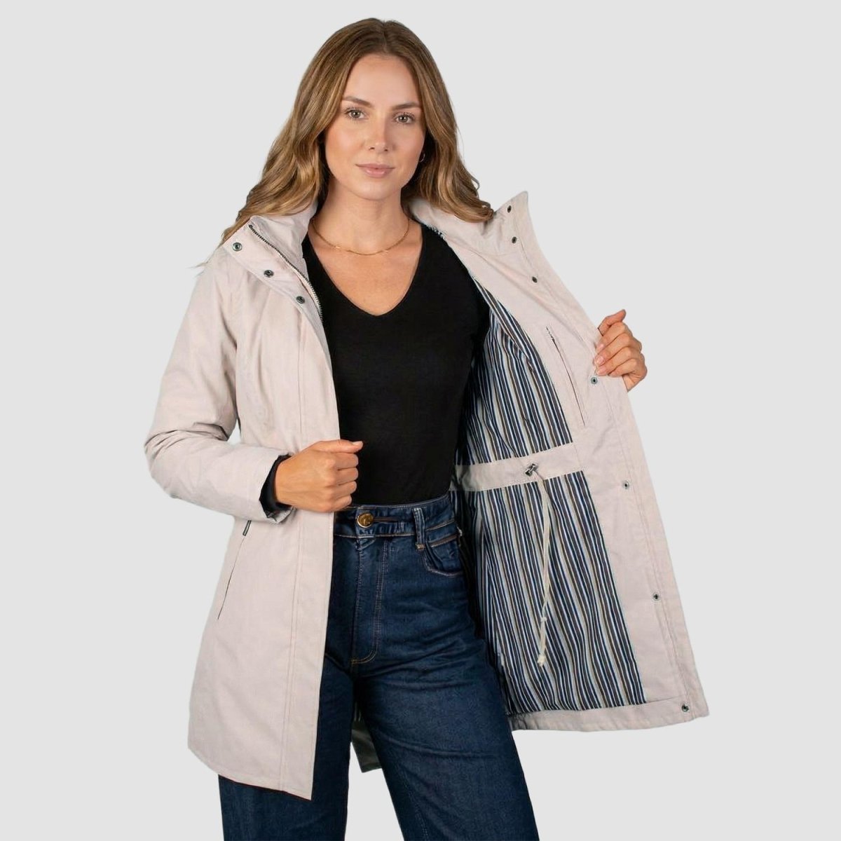 Gabardina de Softshell para mujer con bolsillos Greenlander - Greenlander