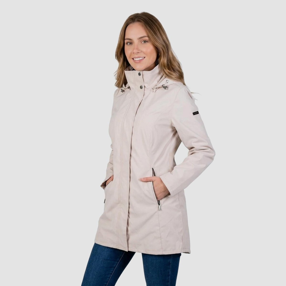 Gabardina de Softshell para mujer con bolsillos Greenlander - Greenlander