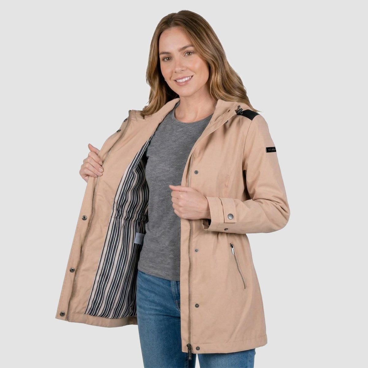Gabardina de Softshell para mujer con bolsillos Greenlander - Greenlander