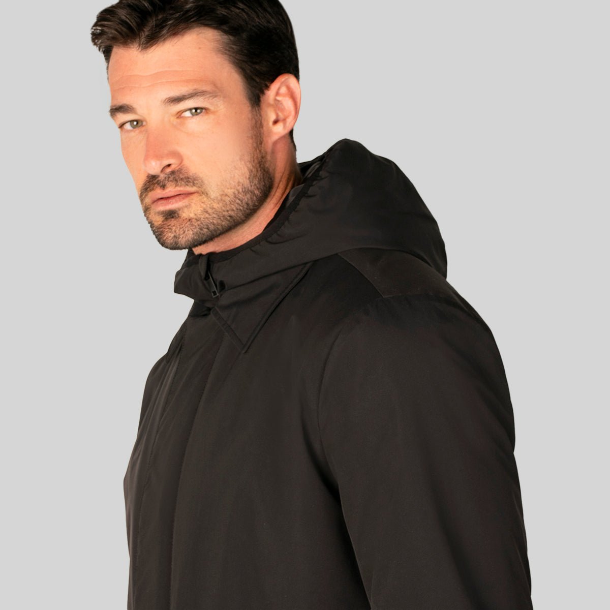 Gabardina Larga Para Hombre Con Pechera Desmontable - The Original Greenlander