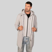 Gabardina Larga Para Hombre Con Pechera Desmontable - The Original Greenlander