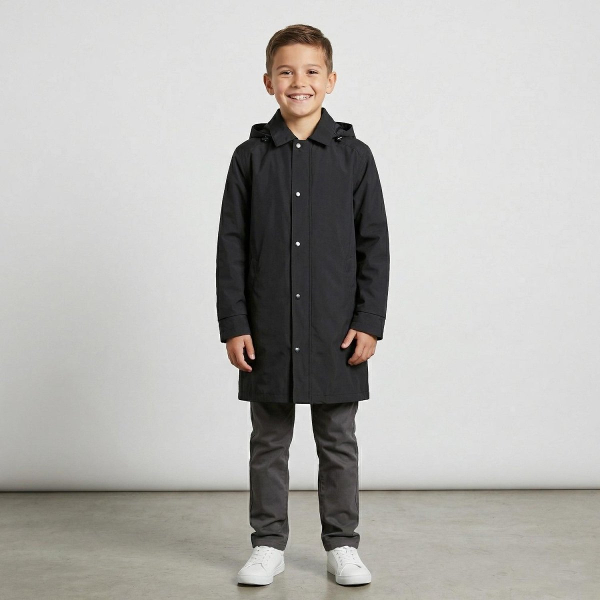 Gabardina para niño con capucha desmontable Greenlander - Greenlander