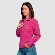 Sudadera Polar Fleece para Mujer con Cuello Alto y Medio Cierre | Greenlander
