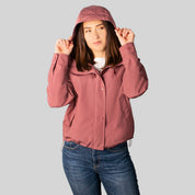 Jacket Bomber Con Gorro Fijo Greenlander Mujer - The Original Greenlander