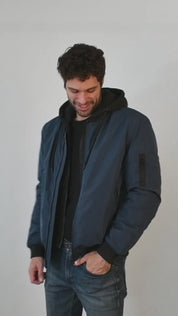 Chamarra Gorro Fijo Hombre