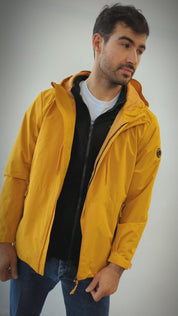 Chamarra dos en una para hombre con bolsillos al costado Greenlander