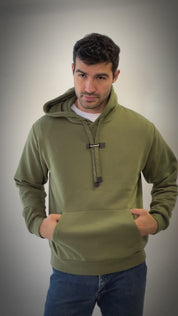 Sudadera Greenlander Con Gorro Hoodie Casual Para Hombre