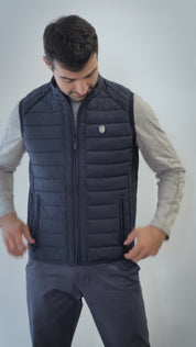 Chaleco capitonado para hombre con bolsillos Greenlander