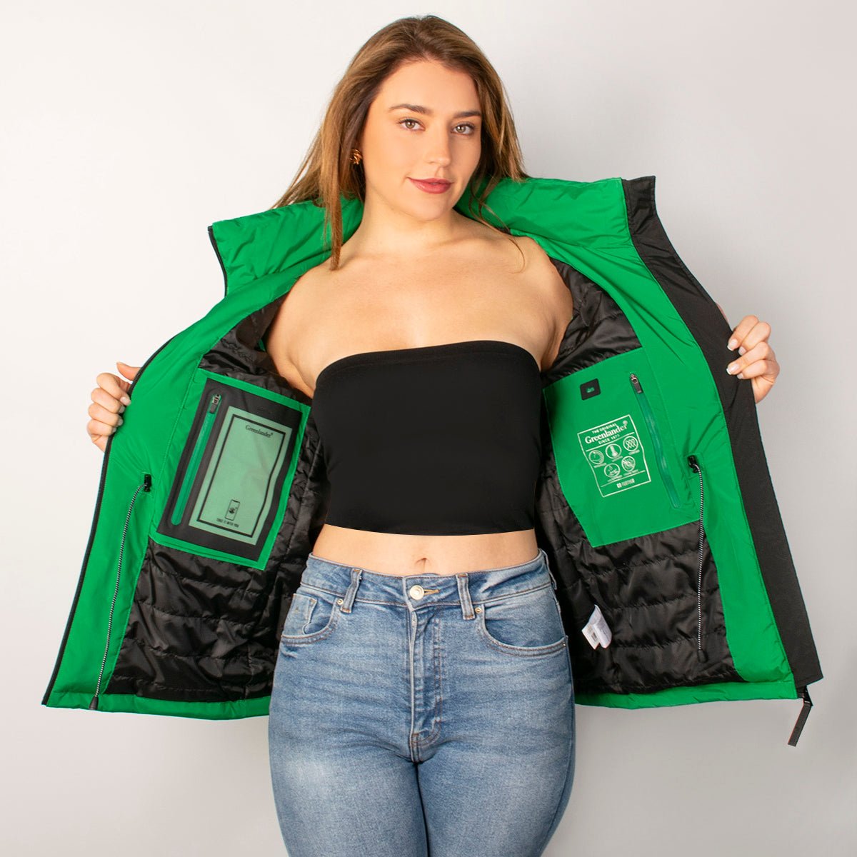 Chamarra Rompevientos Ajustable Mujer