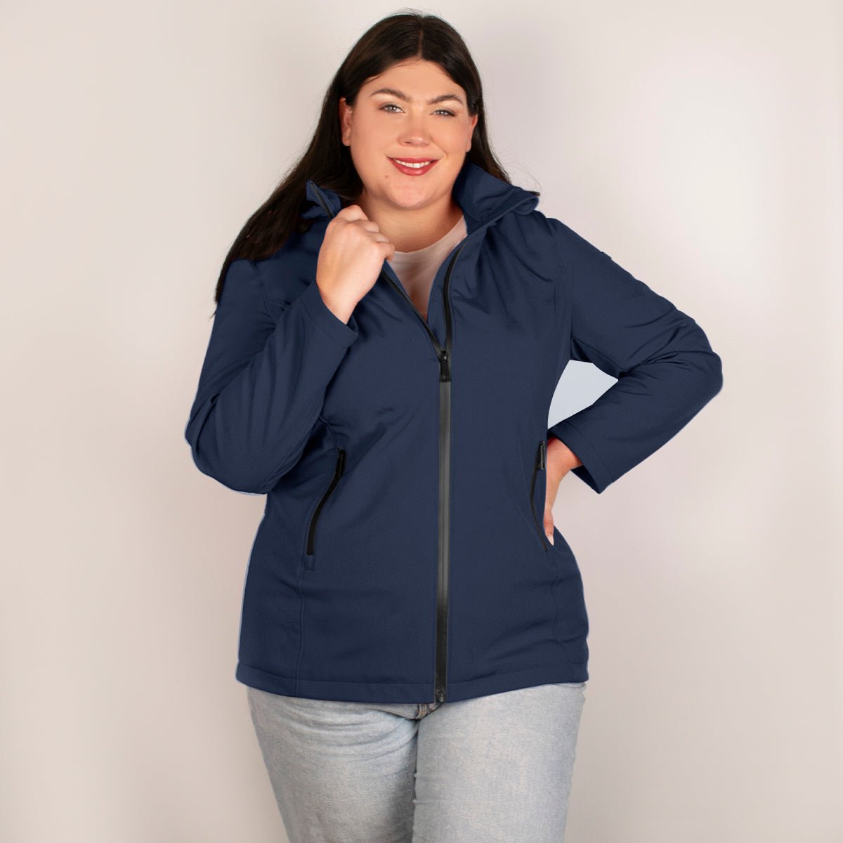 Rompevientos Forro Polar Para Mujer con Gorro Desmontable Greenlander - The Original Greenlander