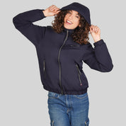 Rompevientos para mujer con bolsas al costado y capucha Greenlander - Greenlander