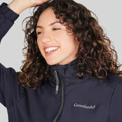 Rompevientos para mujer con bolsas al costado y capucha Greenlander - Greenlander