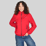 Rompevientos para mujer con bolsas al costado y capucha Greenlander - Greenlander