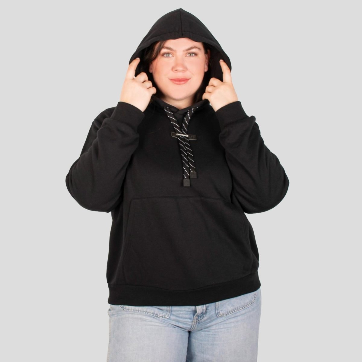 Sudadera cerrada para mujer con bolsa de canguro Greenlander - Greenlander