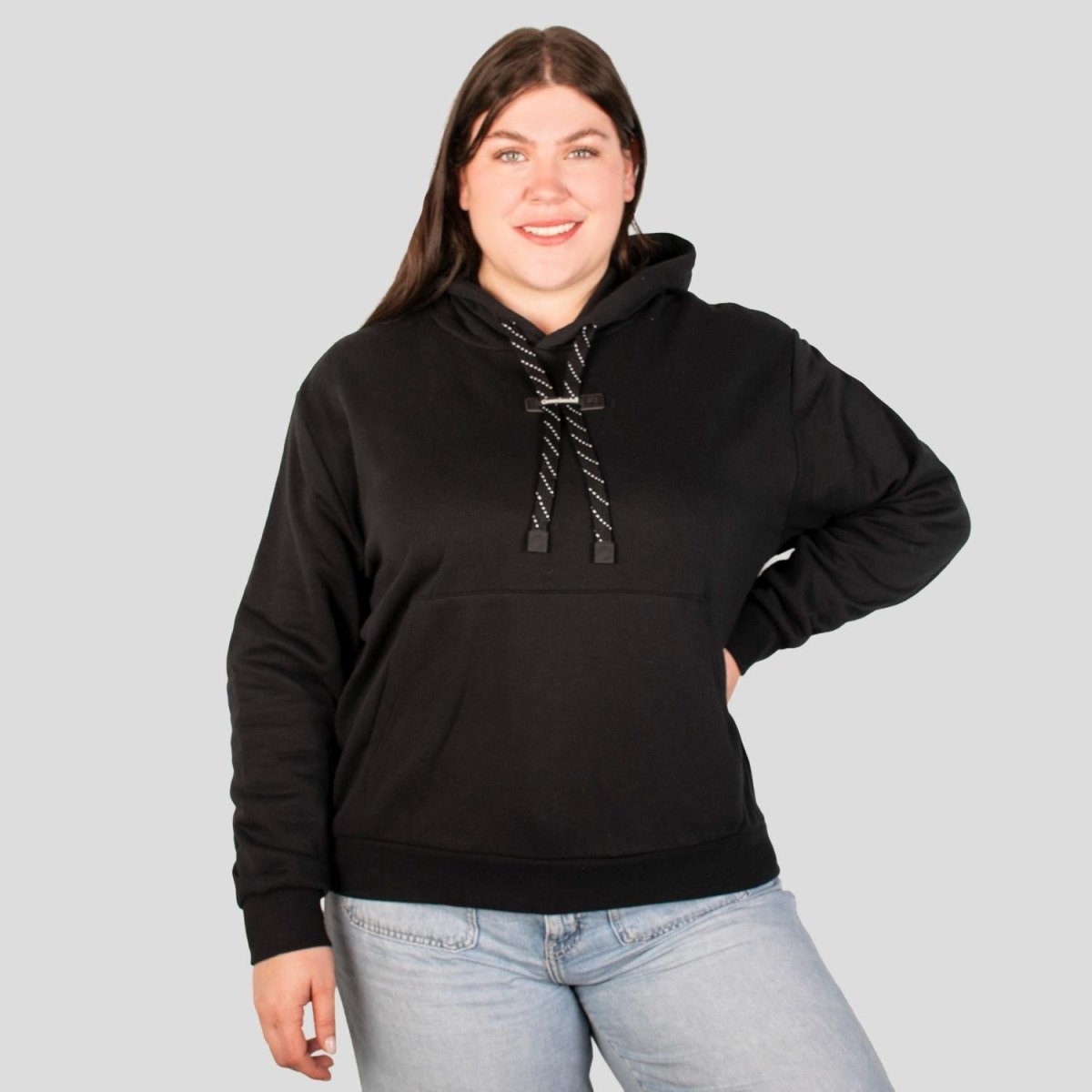 Sudadera cerrada para mujer con bolsa de canguro Greenlander - Greenlander