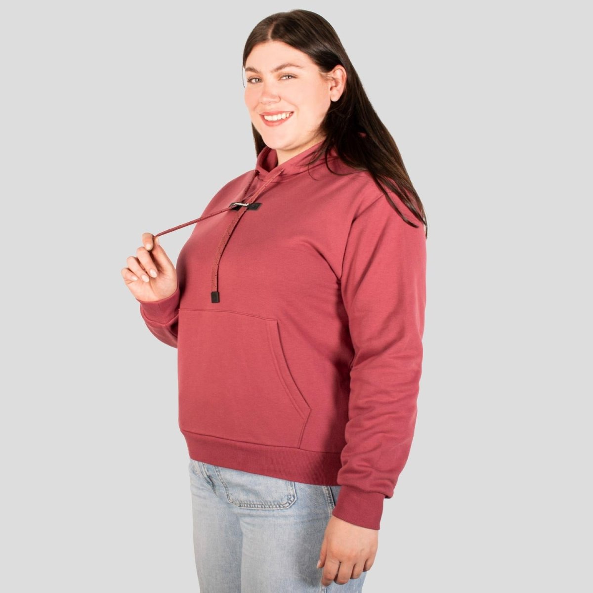 Sudadera cerrada para mujer con bolsa de canguro Greenlander - Greenlander