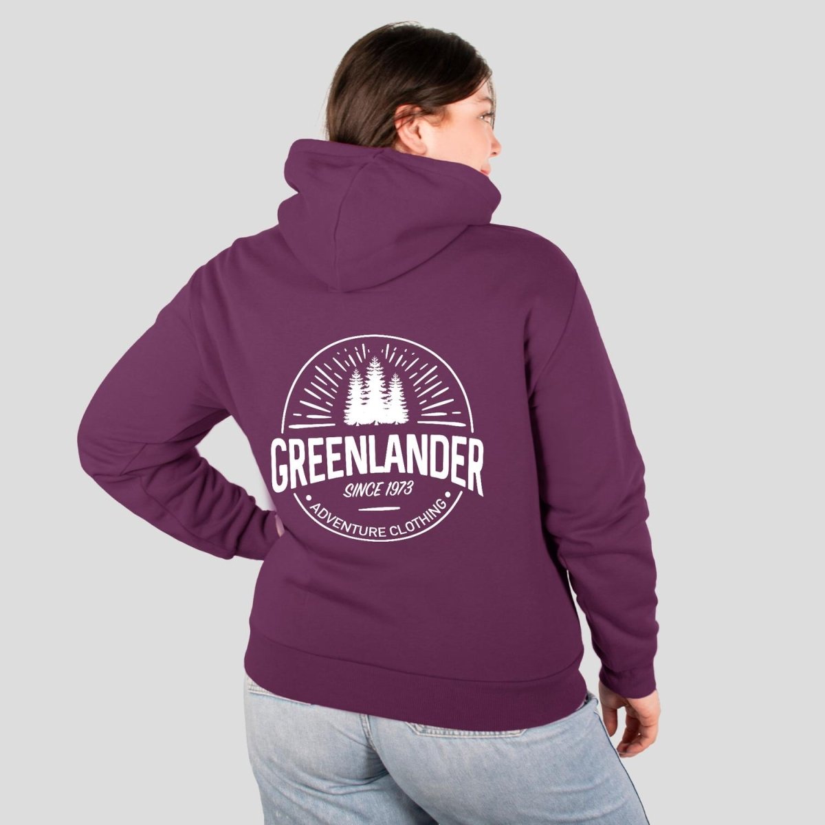 Sudadera cerrada para mujer con bolsa de canguro Greenlander - Greenlander