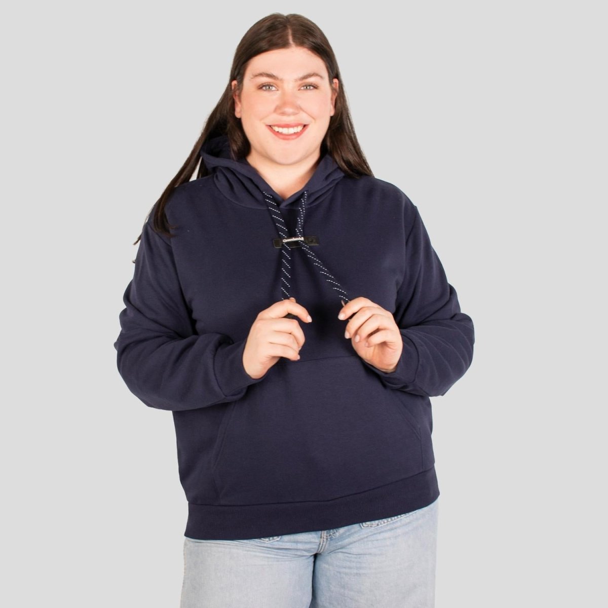 Sudadera cerrada para mujer con bolsa de canguro Greenlander - Greenlander