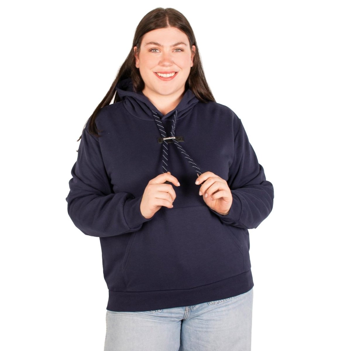 Sudadera cerrada para mujer con bolsa de canguro Greenlander - Greenlander