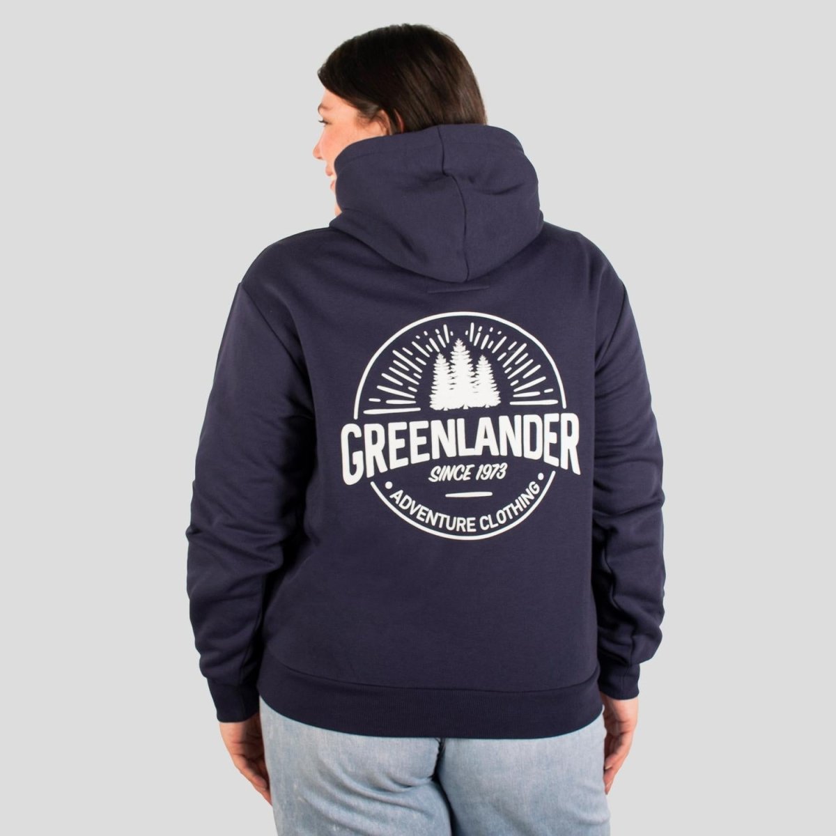 Sudadera cerrada para mujer con bolsa de canguro Greenlander - Greenlander