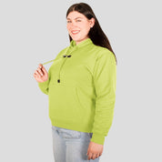 Sudadera cerrada para mujer con bolsa de canguro Greenlander - Greenlander