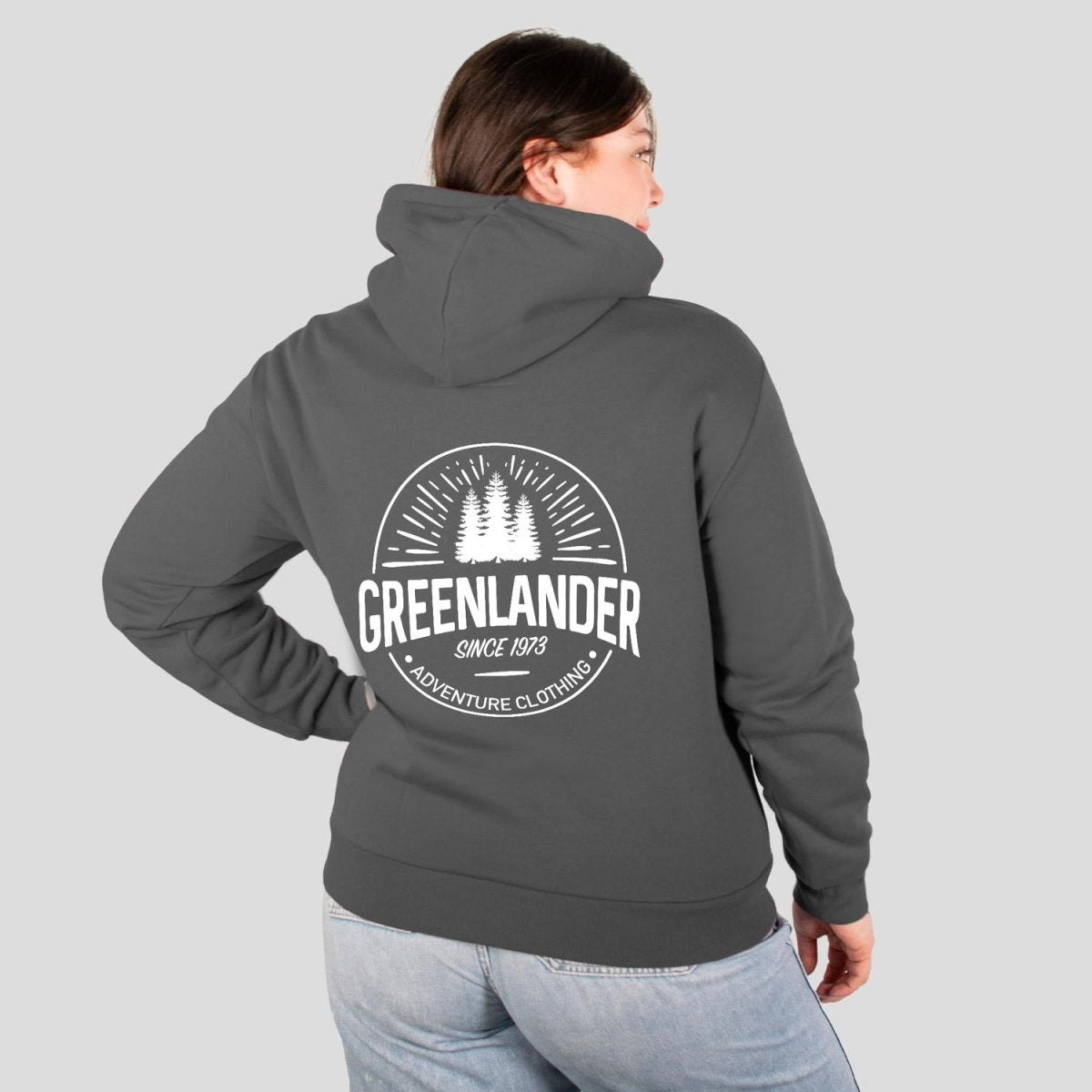 Sudadera cerrada para mujer con bolsa de canguro Greenlander - Greenlander