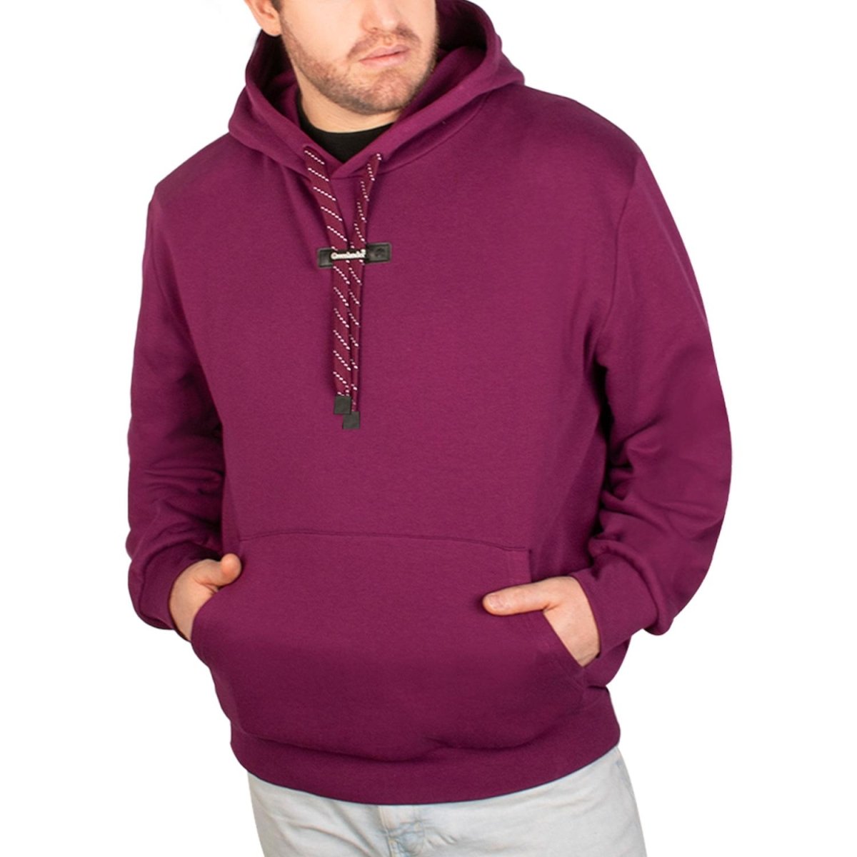 Sudadera cerrada plus size para hombre con bolsa Greenlander - Greenlander