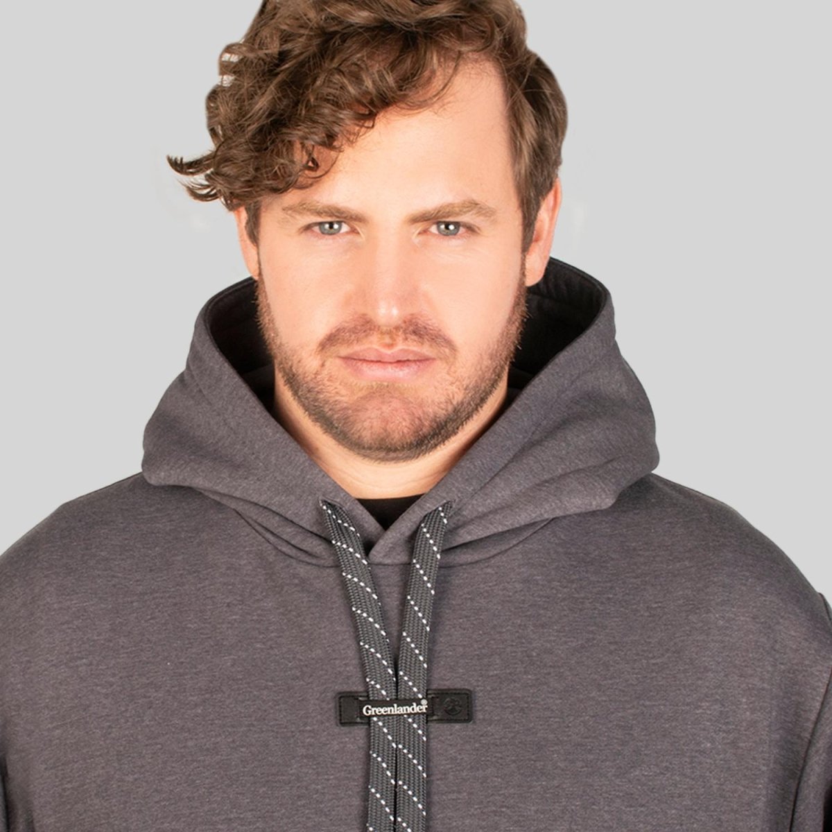 Sudadera cerrada plus size para hombre con bolsa Greenlander - Greenlander