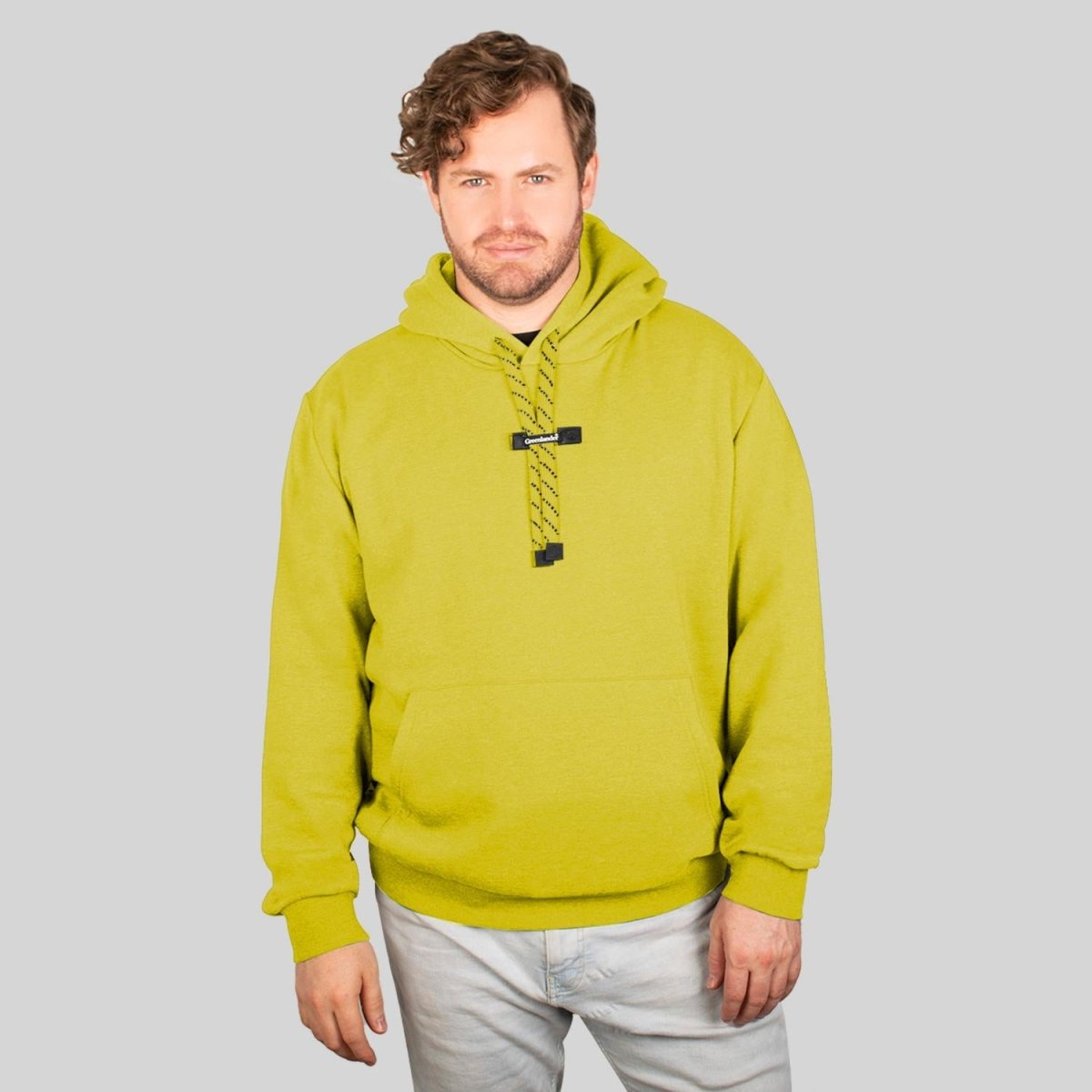 Sudadera cerrada plus size para hombre con bolsa Greenlander - Greenlander