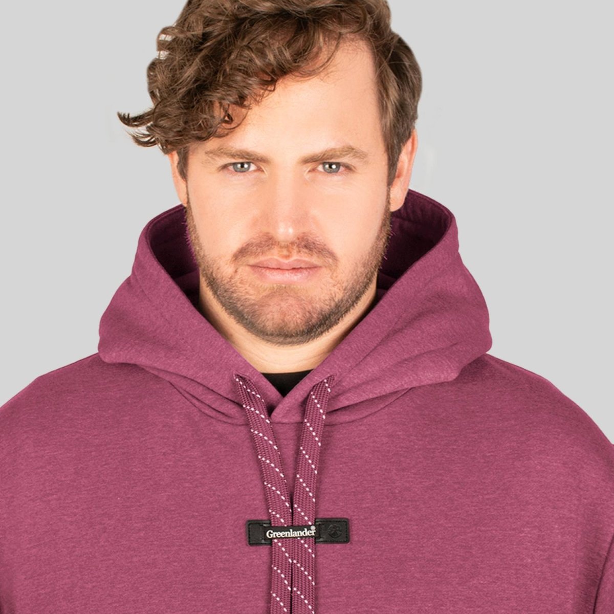 Sudadera cerrada plus size para hombre con bolsa Greenlander - Greenlander