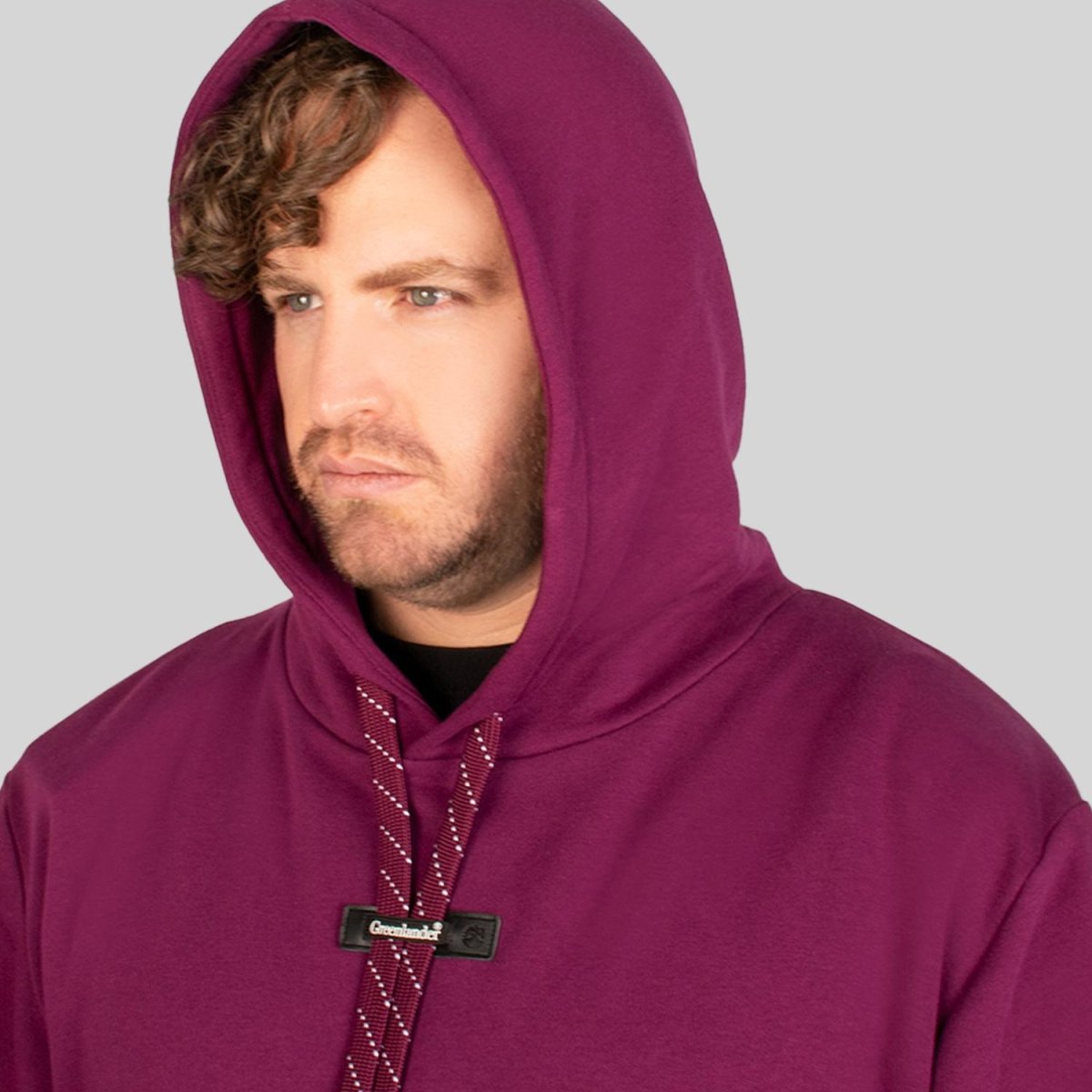 Sudadera cerrada plus size para hombre con bolsa Greenlander - Greenlander