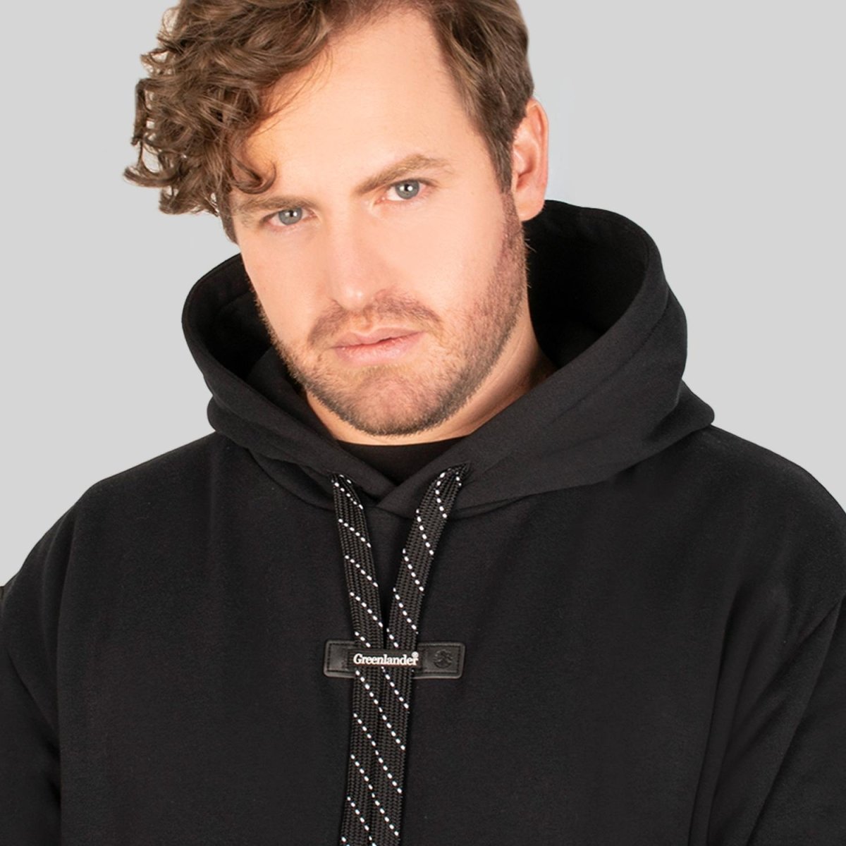 Sudadera cerrada plus size para hombre con bolsa Greenlander - Greenlander