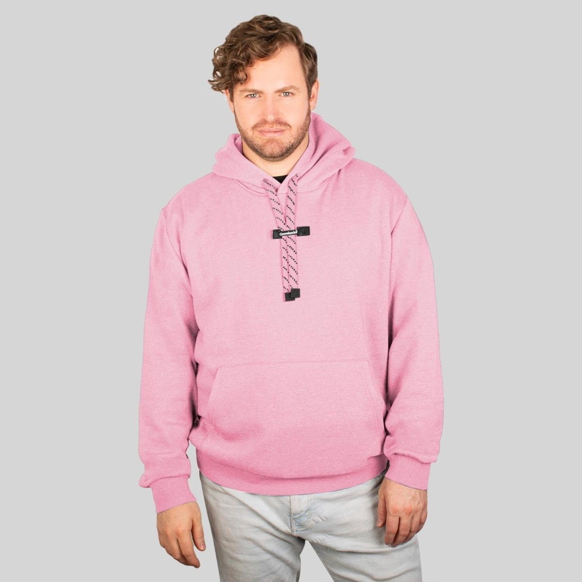 Sudadera cerrada plus size para hombre con bolsa Greenlander - Greenlander