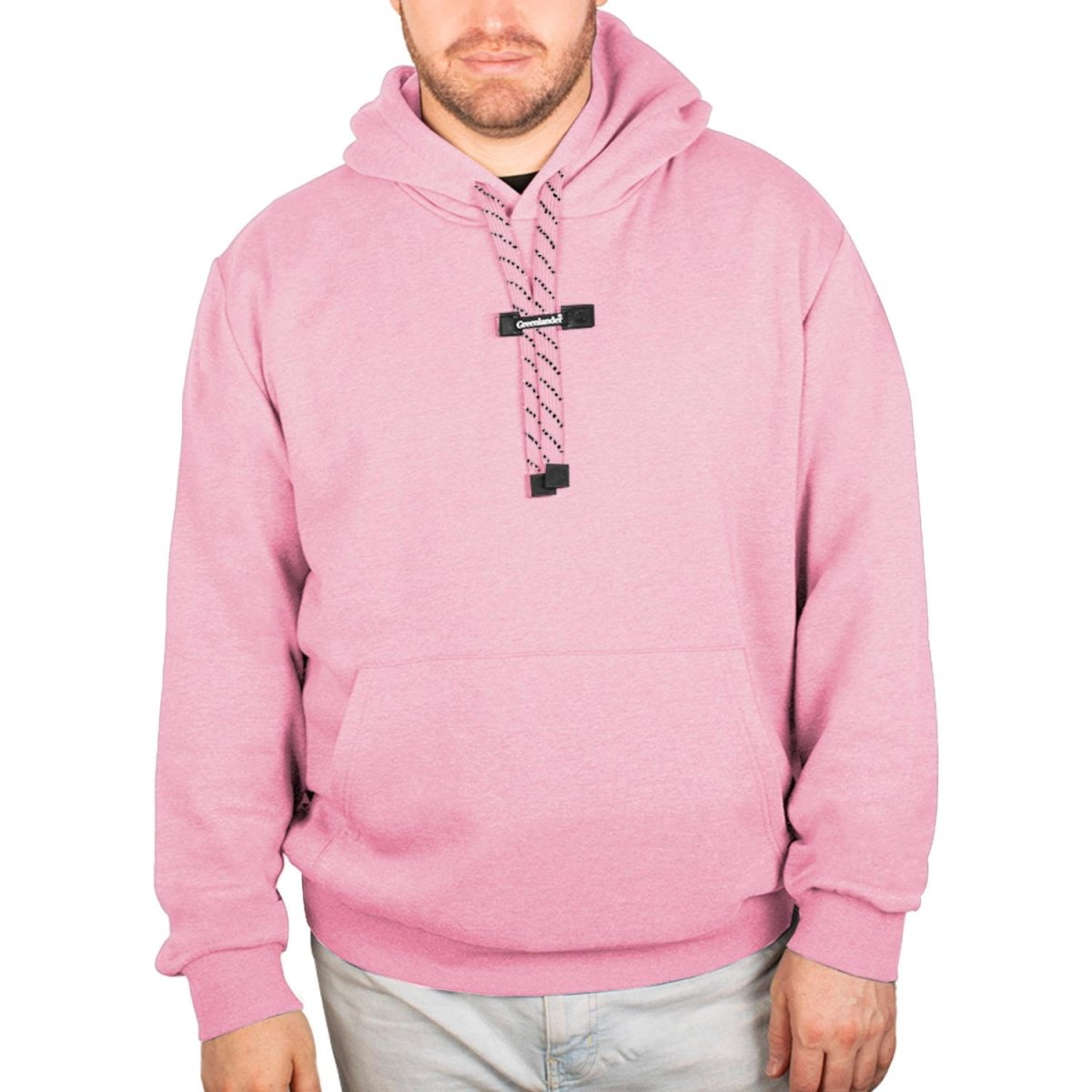 Sudadera cerrada plus size para hombre con bolsa Greenlander - Greenlander