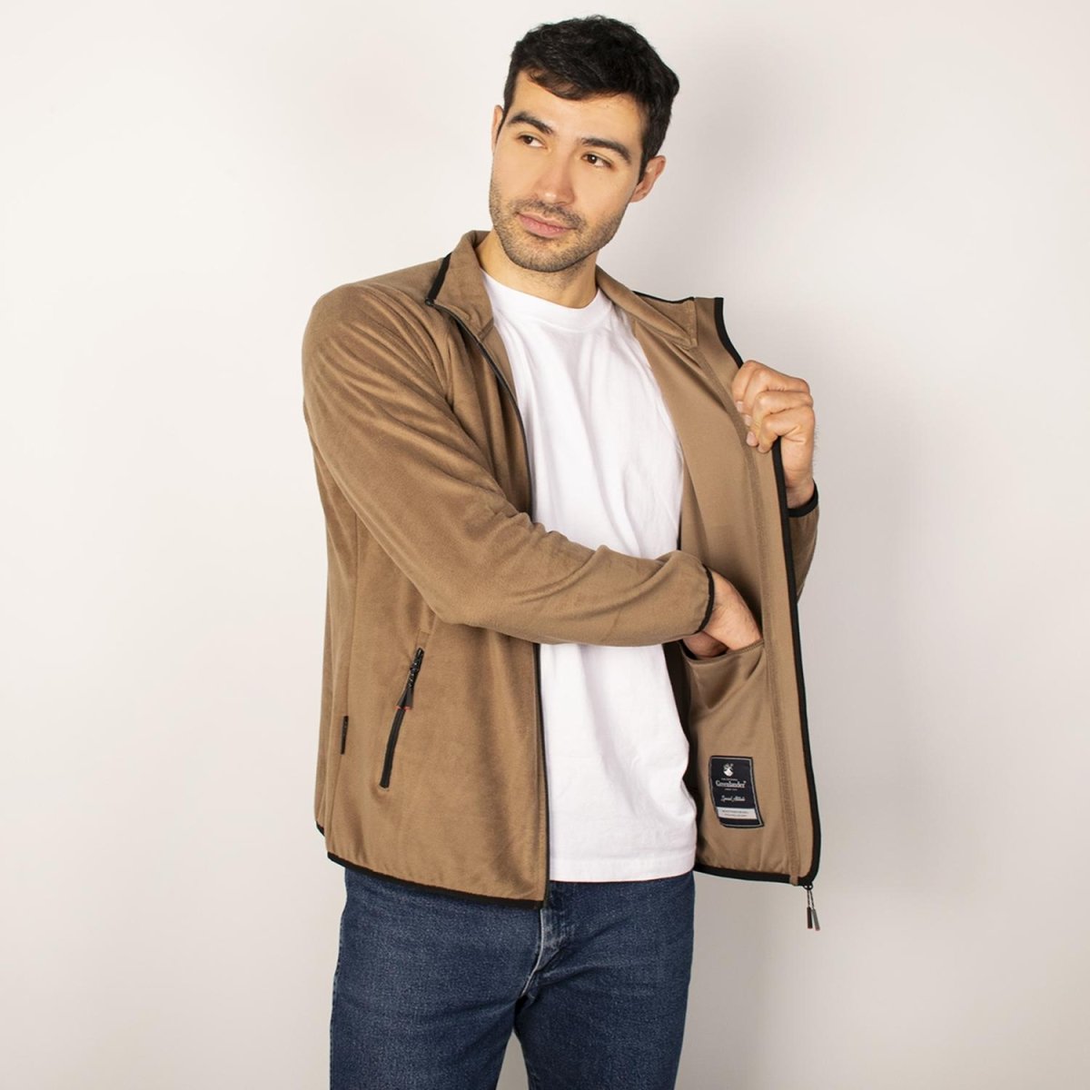 Sudadera cuello alto para hombre con bolsillos Greenlander - Greenlander