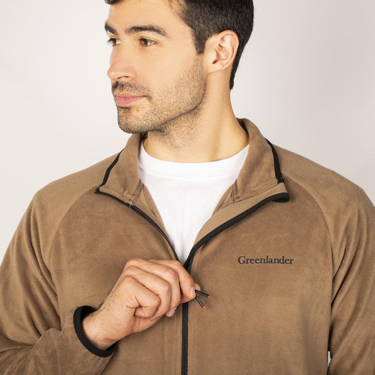 Sudadera cuello alto para hombre con bolsillos Greenlander - Greenlander