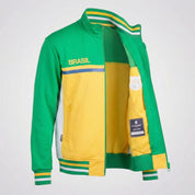 Sudadera de Brasil para niños Unisex con bolsillos - Greenlander