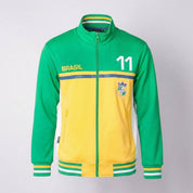 Sudadera de Brasil para niños Unisex con bolsillos - Greenlander