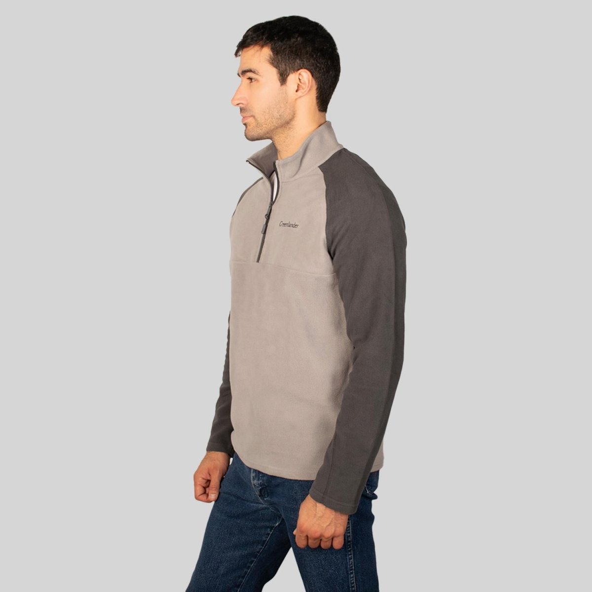 Sudadera de fleece para hombre con bordado Greenlander - Greenlander