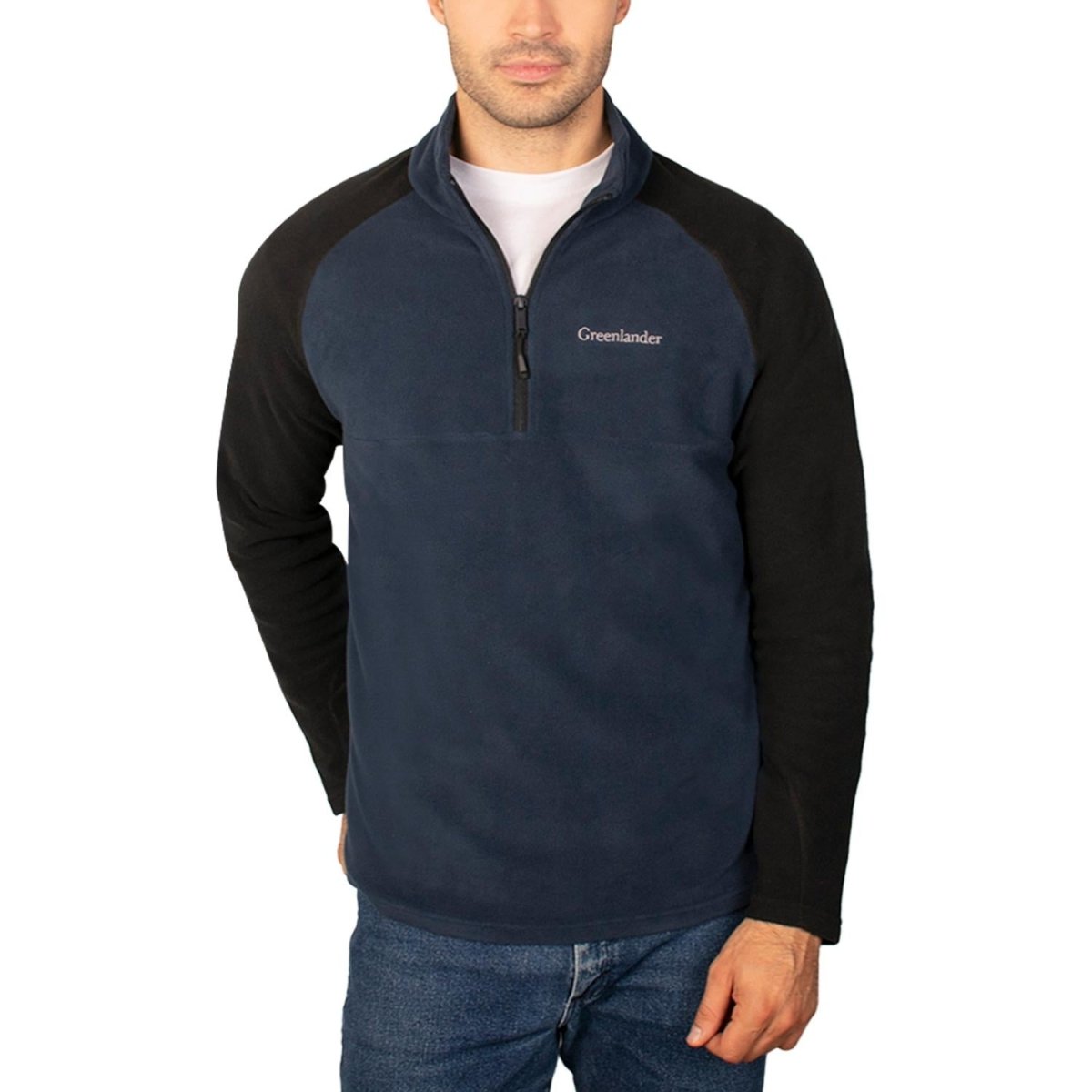 Sudadera de fleece para hombre con bordado Greenlander - Greenlander