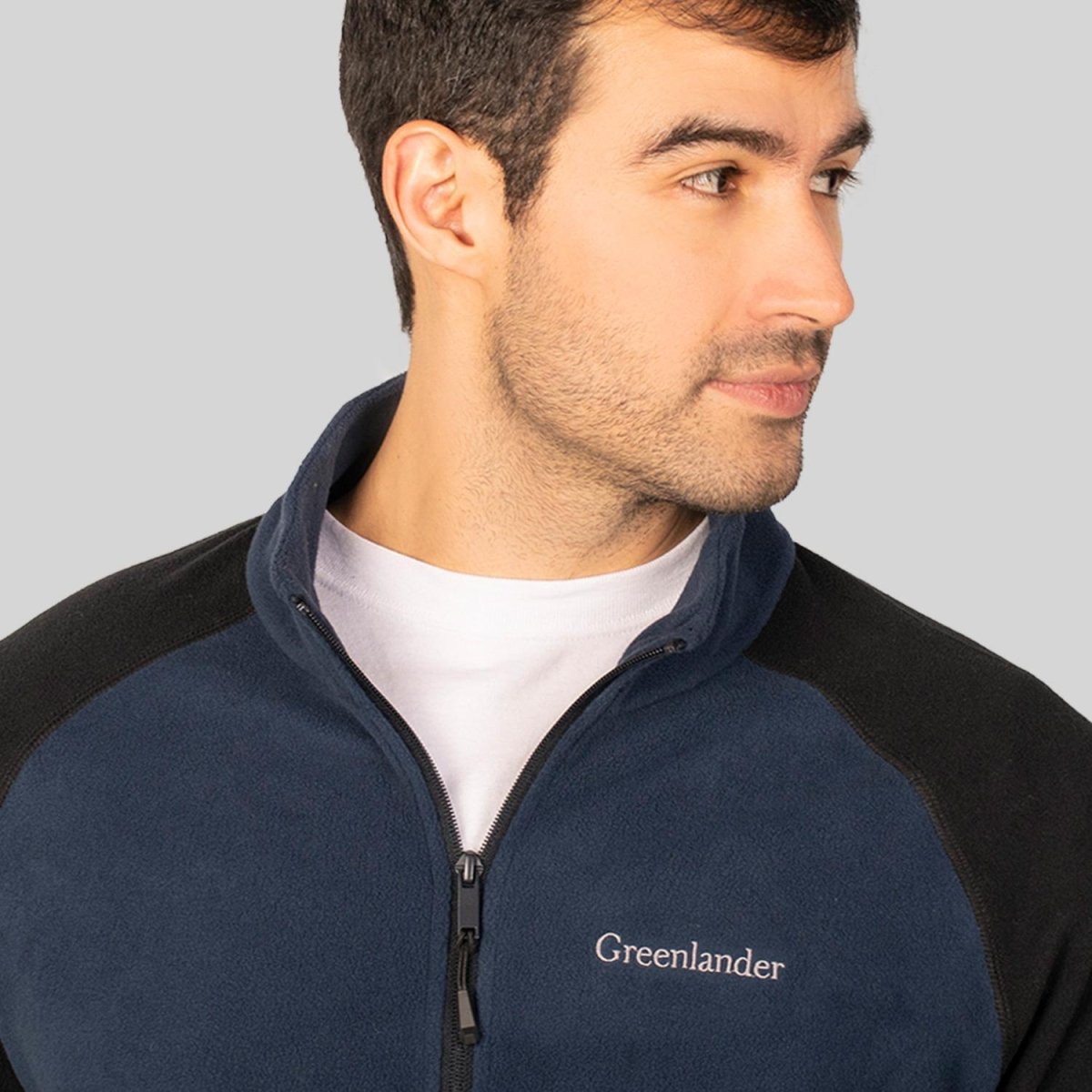 Sudadera de fleece para hombre con bordado Greenlander - Greenlander