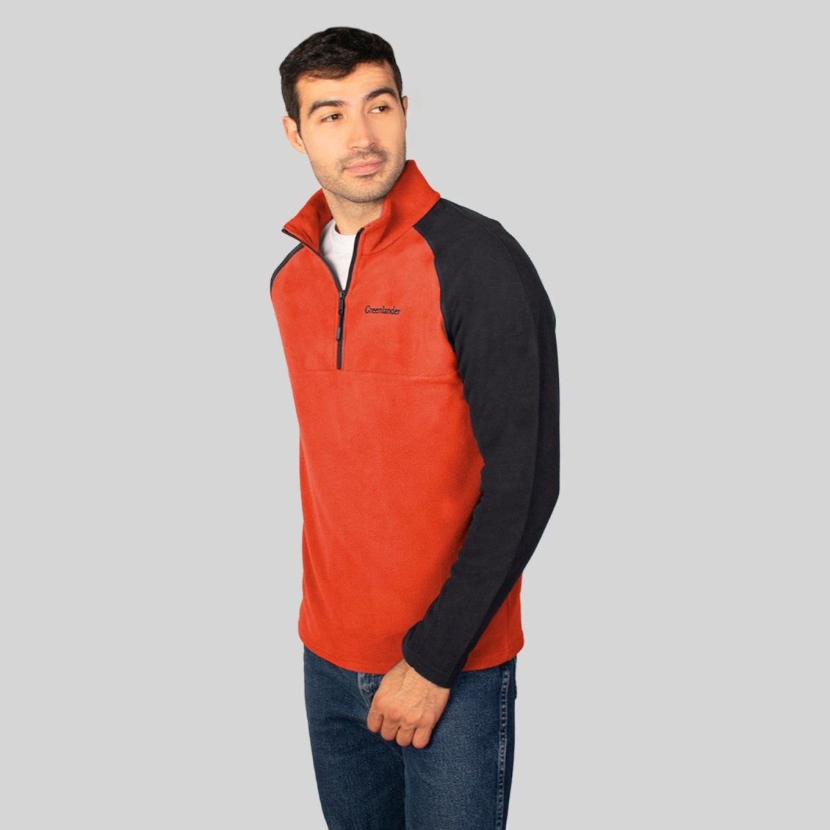 Sudadera de fleece para hombre con bordado Greenlander - Greenlander