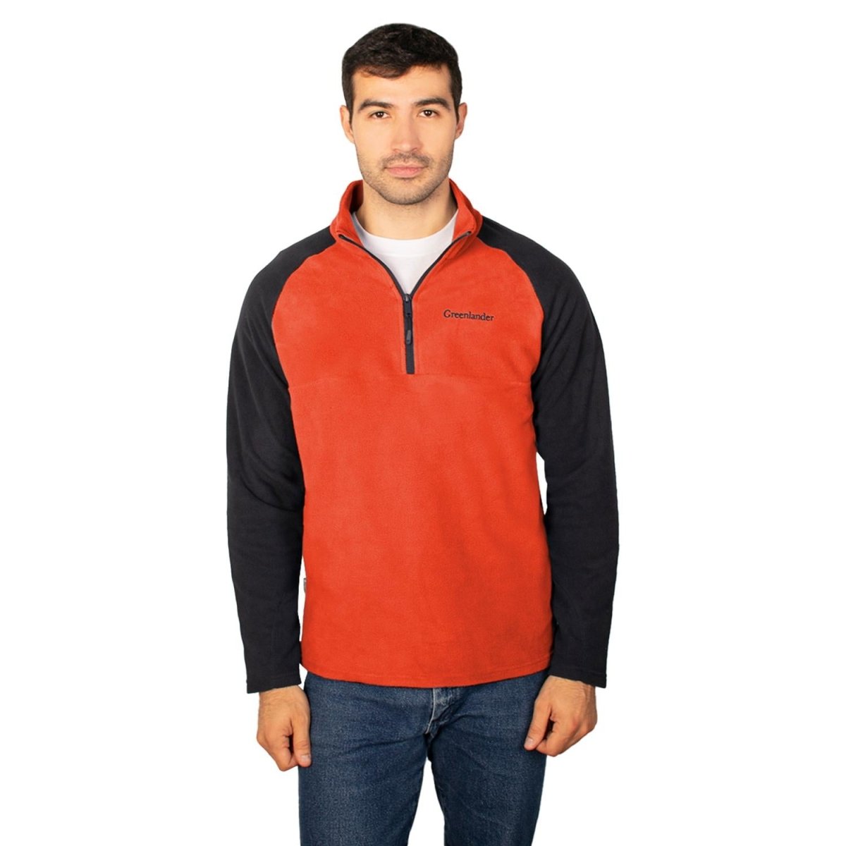 Sudadera de fleece para hombre con bordado Greenlander - Greenlander