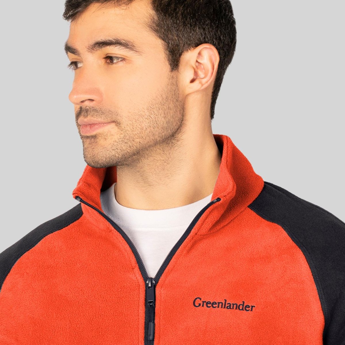 Sudadera de fleece para hombre con bordado Greenlander - Greenlander