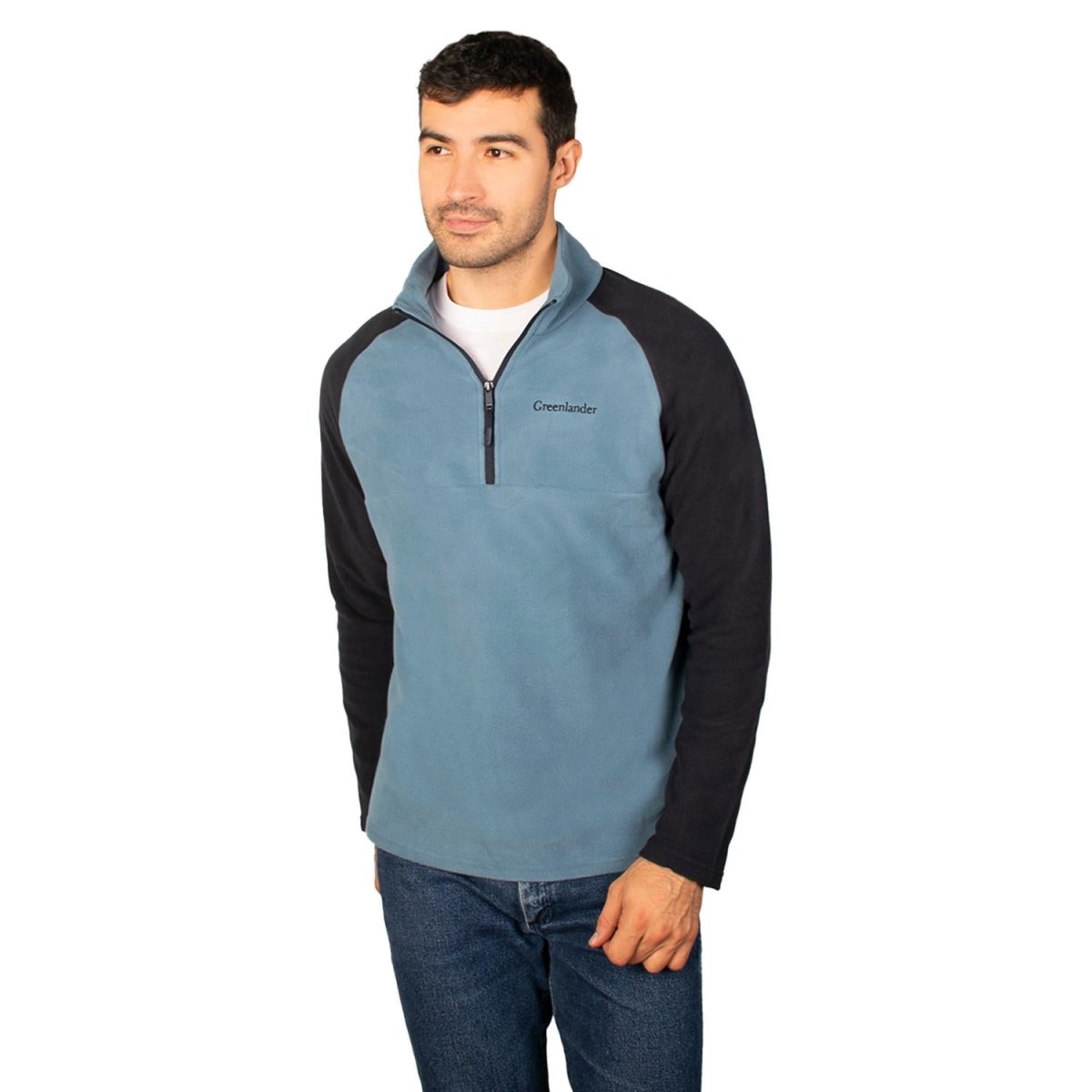 Sudadera de fleece para hombre con bordado Greenlander - Greenlander
