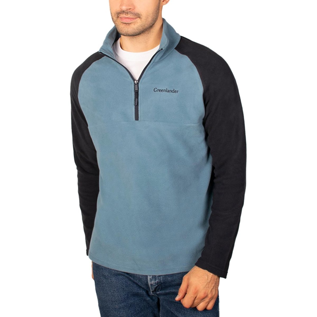 Sudadera de fleece para hombre con bordado Greenlander - Greenlander