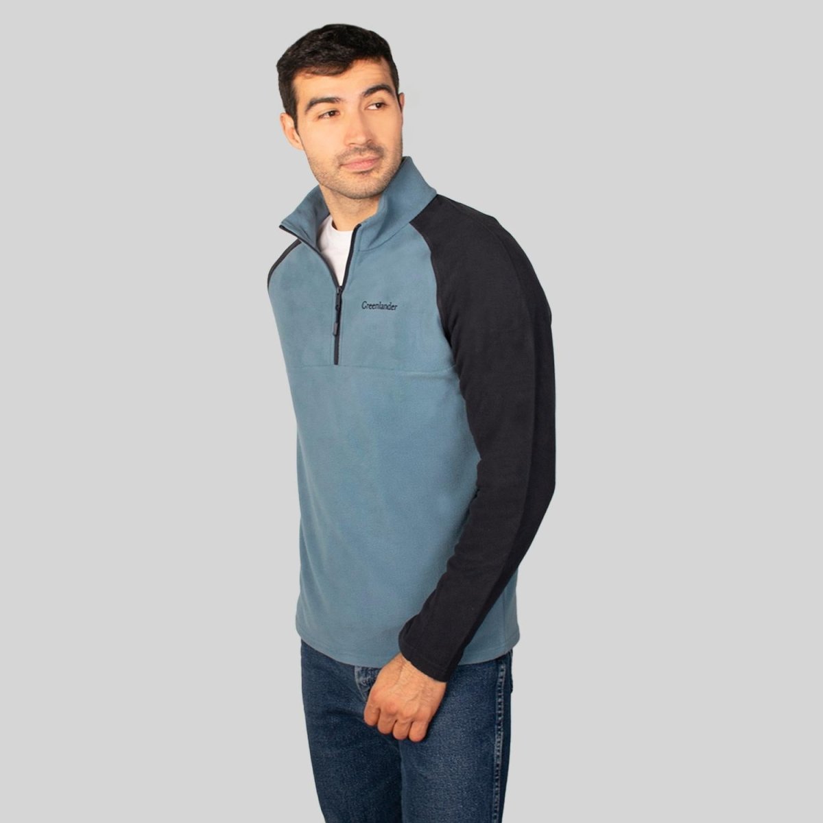 Sudadera de fleece para hombre con bordado Greenlander - Greenlander