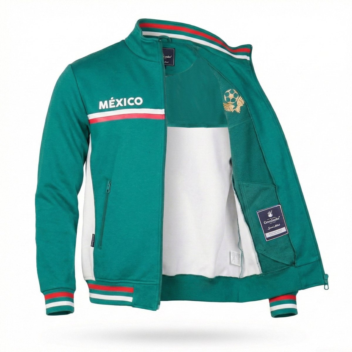 Sudadera del Mundial para niños Unisex con bolsillos - México - Greenlander