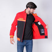 Sudadera Deportiva de España para Hombre Futbolera - Greenlander